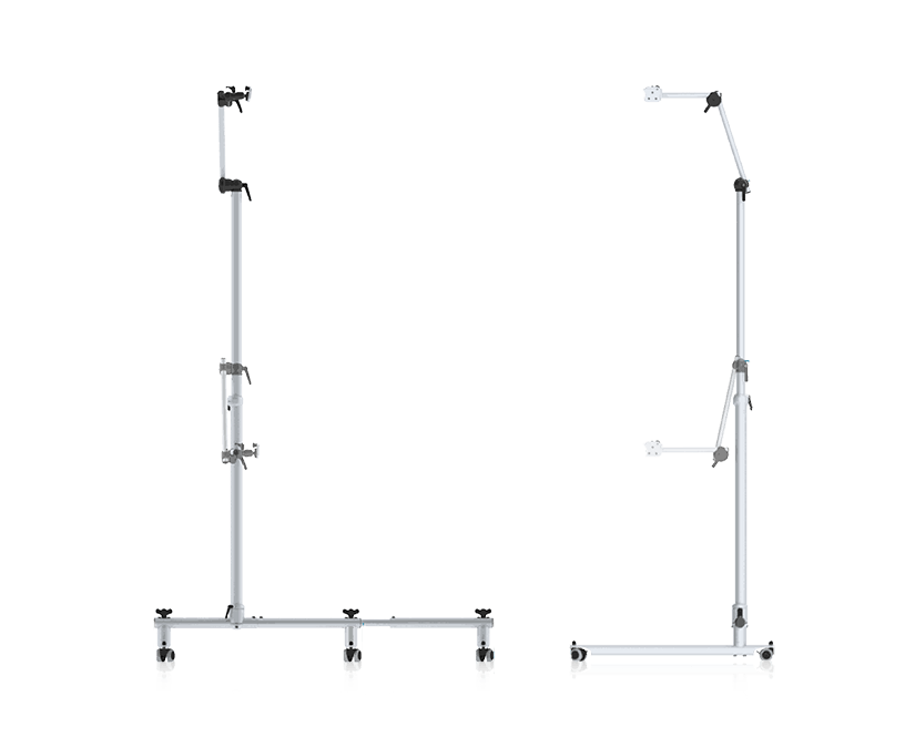 Tobii Dynavox Rehadapt Vario Floorstand med rullande flexibel bas och ställbar höjd