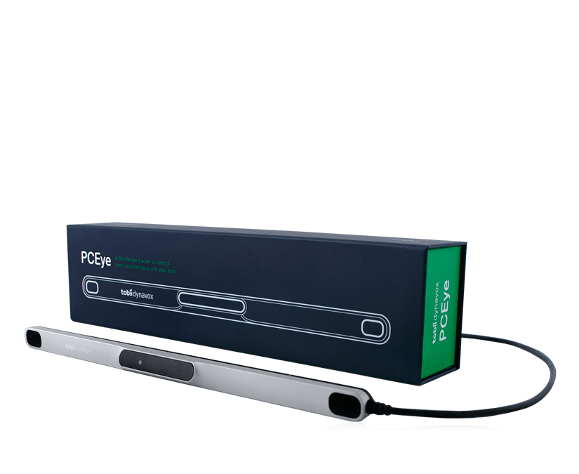 Tobii Dynavox PCEye ögonstyrning inklusive förpackning.