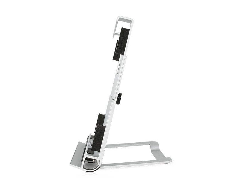 Tobii Dynavox PCEye-hållare sedd från sidan