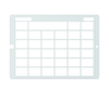 Speech Case Pro Keyguard for TD Snap with 5x5 Vocabulary Grid 6x6 Total Grid with Menu