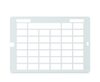 Speech Case Keyguard for TD Snap 6x5 rutnätsstorlek 7x6 Totalt rutnät med meddelandefält och verktygsfält