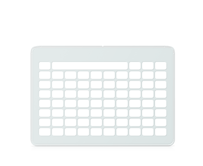 TD Snap 8 x 10 keyguard with message window