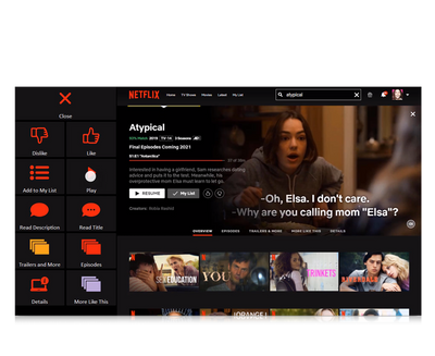 Tobii Dynavox Communicator 5 Accessible Netflix