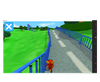Eye Can Fly eye gaze game road racing screenshot