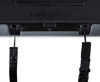 Tobii Dynavox I-110 Skyddande skal med integrerad rasterhållare som visar närbild på axelremsfästet