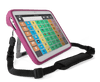 Tobii Dynavox Indi Durable Case Raspberry med band sedd från sidan