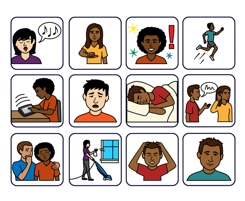 Exempel på PCS Thinline från Tobii Dynavox