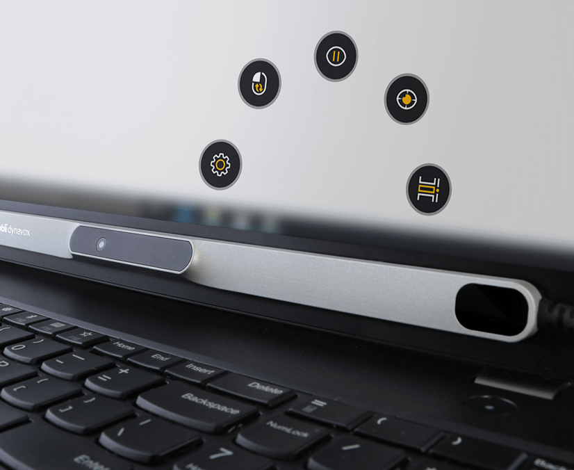 Tobii Dynavox PCEye ögonstyrning med TD Control. 